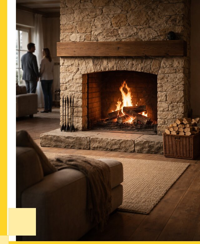 Открытые камины под ключ в Апшеронске от 153720 р. ЭриданПшр