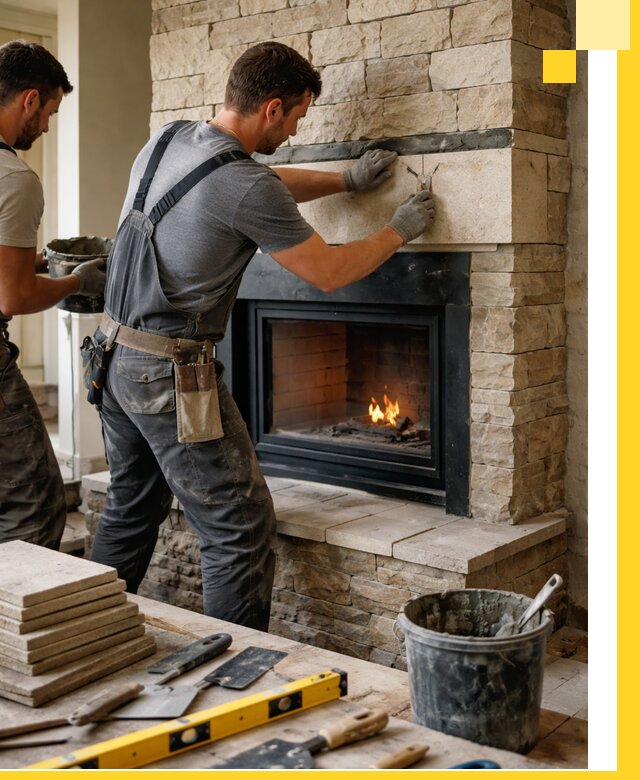 Проектирование и установка открытых каминов в Апшеронске