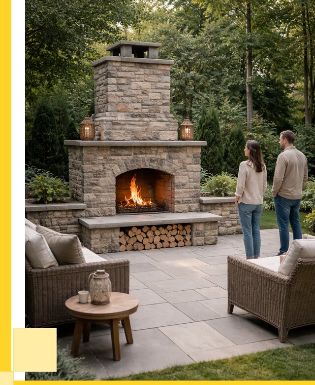 Уличные камины из кирпича в Апшеронске от 153720 р. | ЭриданПшр