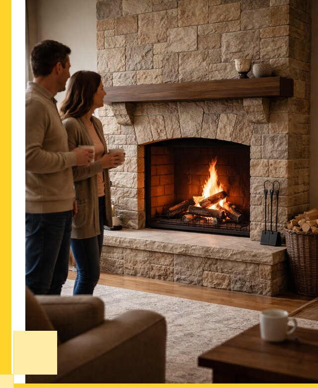 Каменные камины на заказ в Апшеронске от 184464 р. | ЭриданПшр