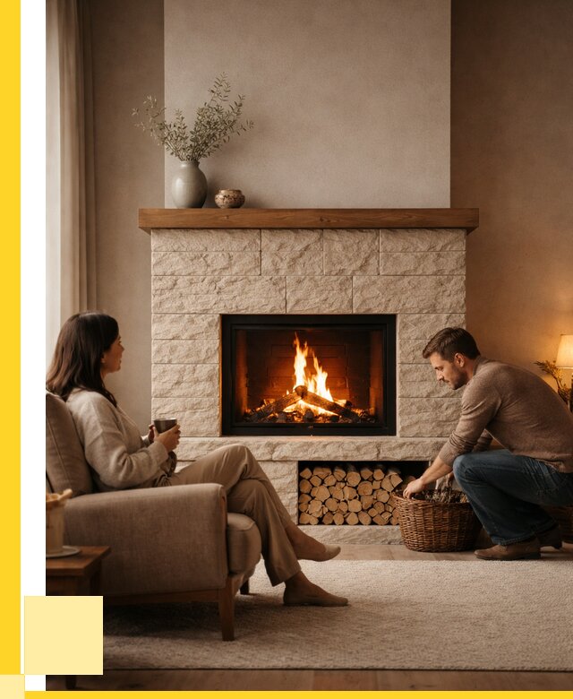 Камины для дома в Апшеронске под ключ от 153720 р. | ЭриданПшр