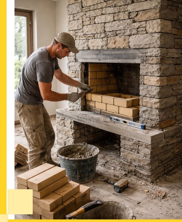 Кладка каминов и камина в Апшеронске от 25620 р. ЭриданПшр