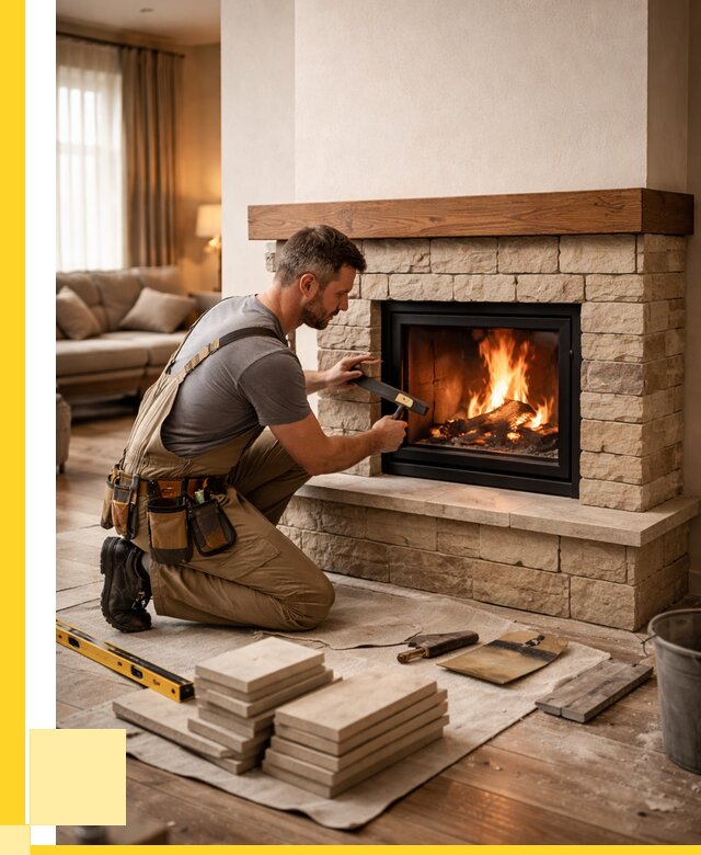 Строительство каминов в Апшеронске от 153720 р., ЭриданПшр - под ключ