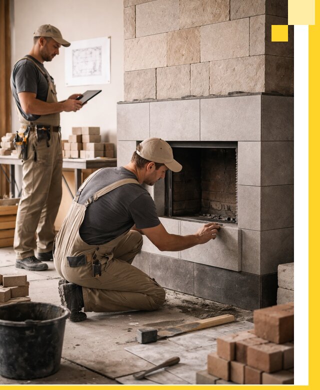 Индивидуальные проекты каминов и каминных систем в Апшеронске