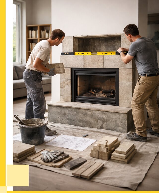 Монтаж каминов и установка в Апшеронске от 46116 р. | ЭриданПшр