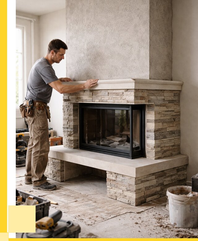 Изготовление каминов под ключ в Апшеронске от 153720 р. | ЭриданПшр