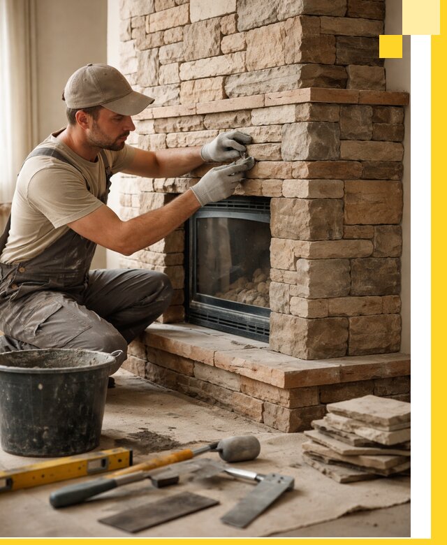 Проектирование и установка печей-каминов под ключ в Апшеронске