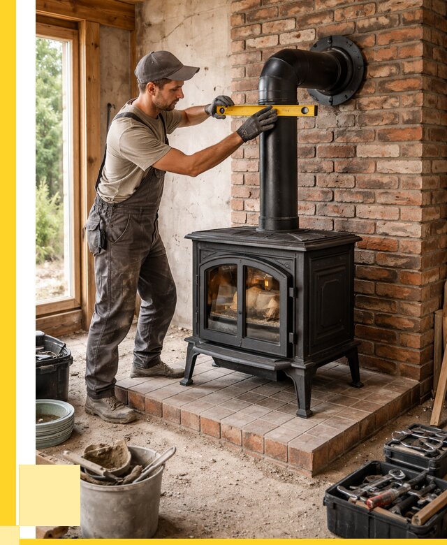 Монтаж печей установка банной печи в Апшеронске от 15372 р. | ЭриданПшр