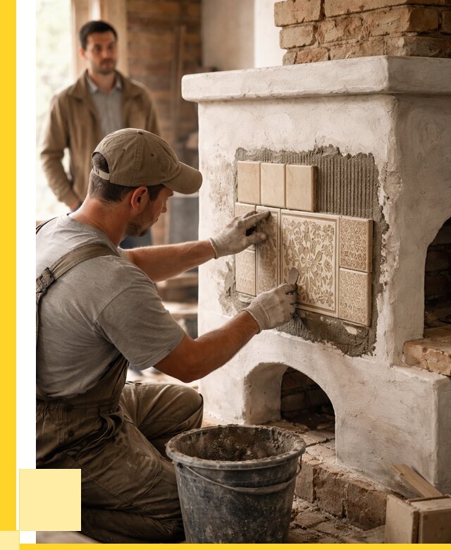 Отделка печей и банных печей в Апшеронске от 35868 р. | ЭриданПшр