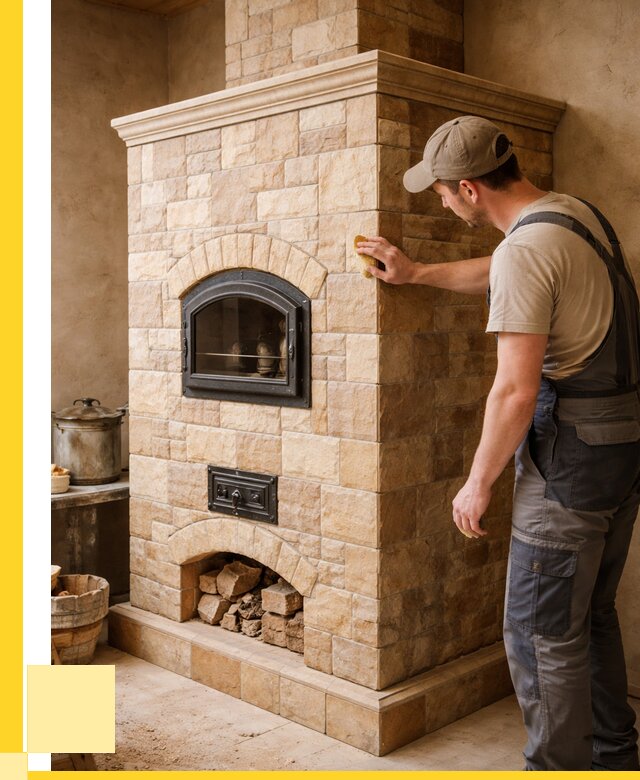 Облицовка печей в Апшеронске от 4612 р. под ключ | ЭриданПшр