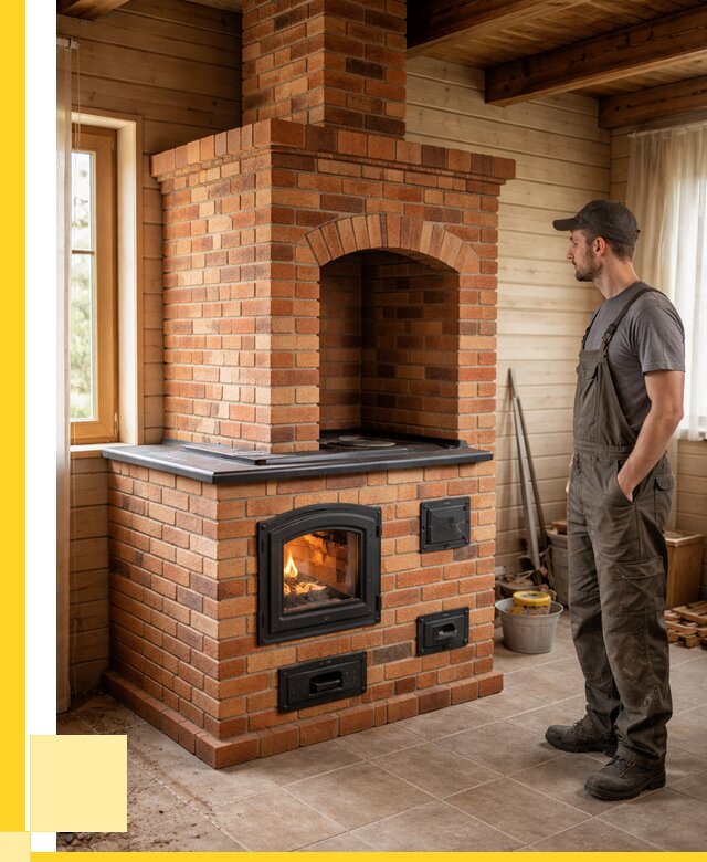 Кирпичные печи в Апшеронске: купить от 153720 р. | ЭриданПшр