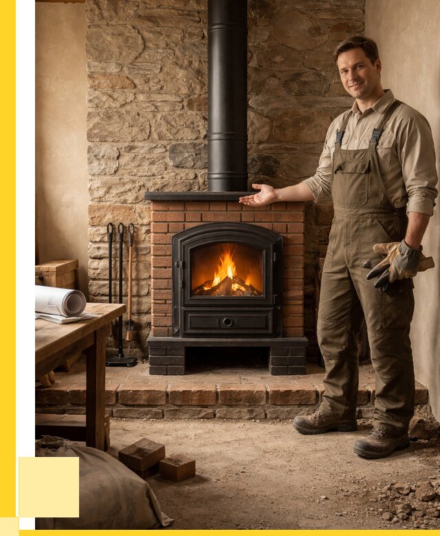 Печи отопительные из кирпича в Апшеронске от 81984 р., ЭриданПшр