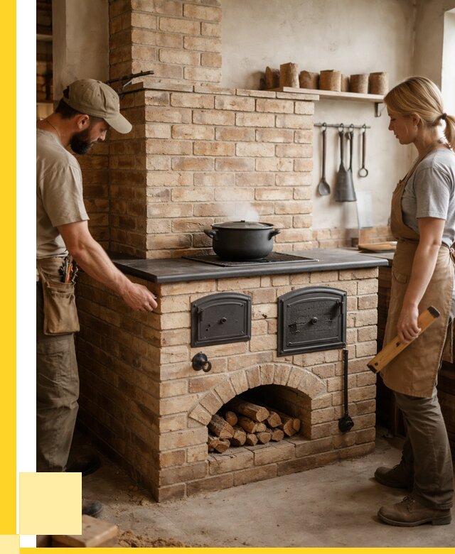 Варочно отопительные печи в Апшеронске от 92232 р. | ЭриданПшр