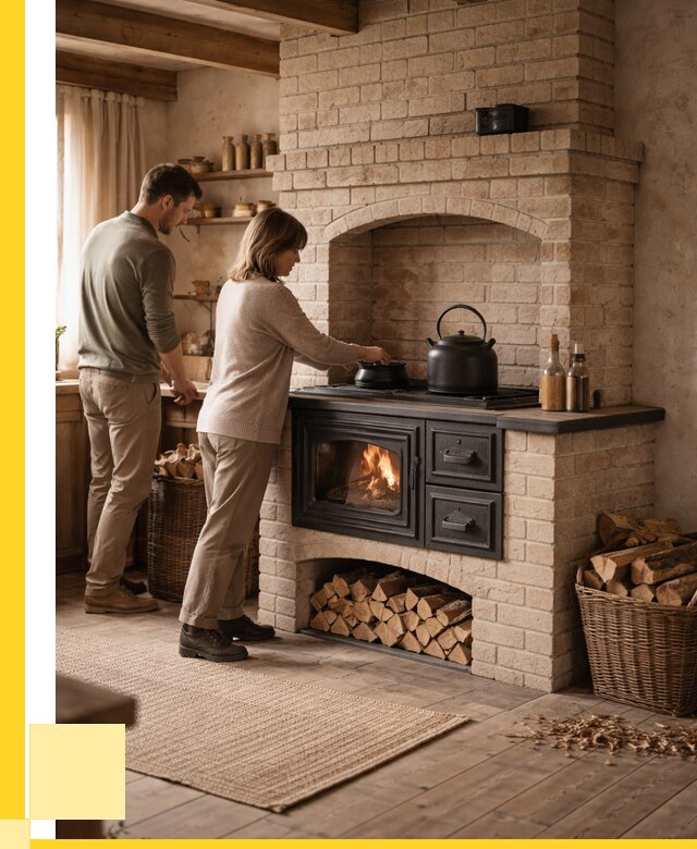 Печи с плитой в Апшеронске от 46116 р. | ЭриданПшр — кирпичная печь