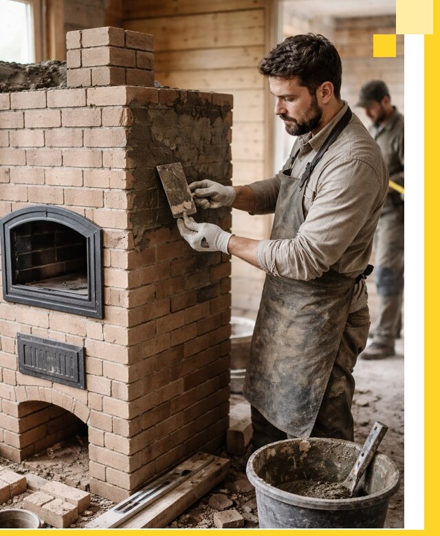 Изготовление и установка печей-шведок под ключ в Апшеронске