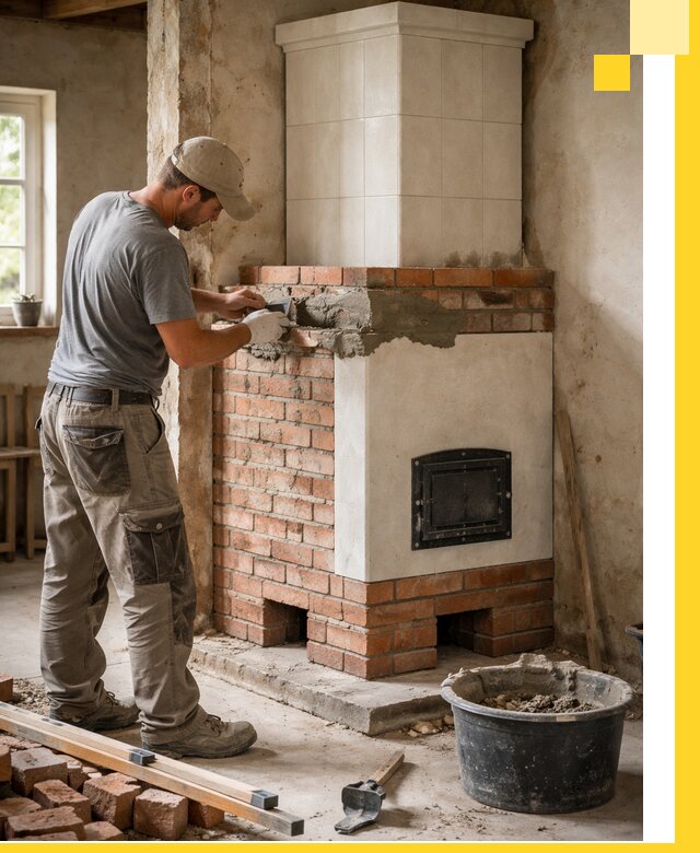 Изготовление и установка печей-голландок под ключ в Апшеронске