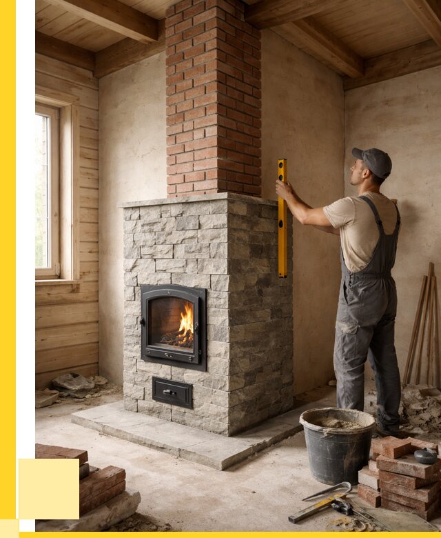 Печи и дымоходы под ключ в Апшеронске от 46116 р., ЭриданПшр