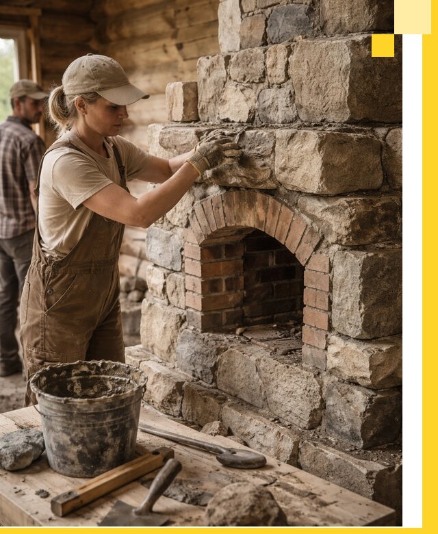 Каменные печи на заказ и монтаж в Апшеронске, долговечные решения