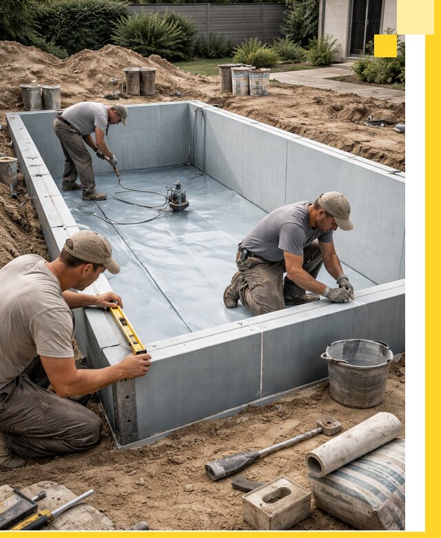 Профессиональный монтаж бассейнов под ключ в Апшеронске с гарантией