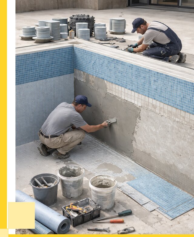 Ремонт и обслуживание бассейнов в Апшеронске от 25620 р. | ЭриданПшр