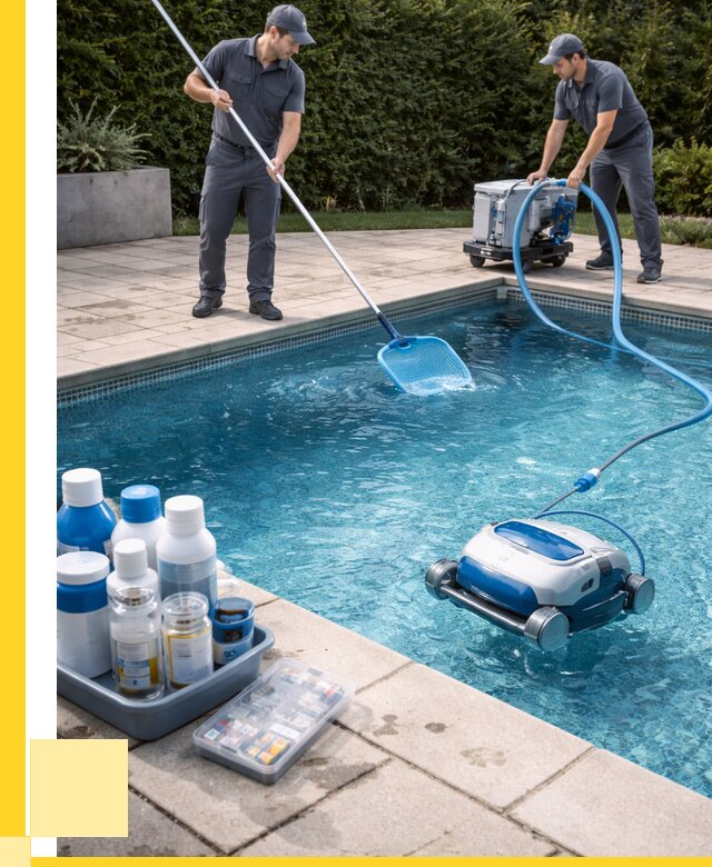 Чистка бассейнов в Апшеронске роботами, от 4612 р. | ЭриданПшр