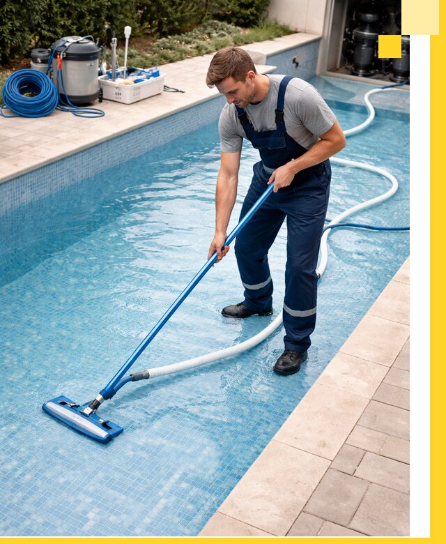 Профессиональная чистка бассейнов и фильтров в Апшеронске под ключ