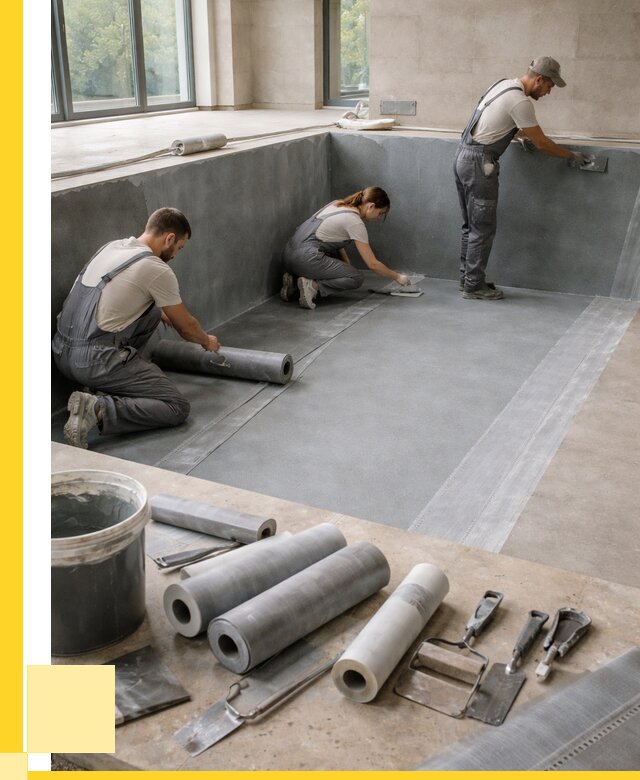 Гидроизоляция бассейнов в Апшеронске от 2050 р., ЭриданПшр