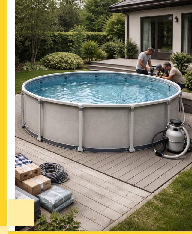 Купить каркасные бассейны в Апшеронске от 46116 р. | ЭриданПшр