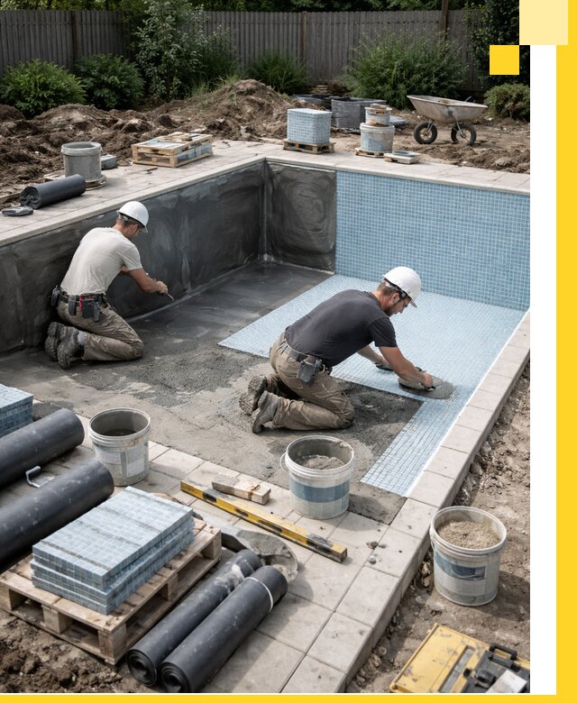 Проектирование и строительство стационарных бассейнов в Апшеронске