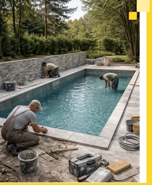 Проектирование и строительство частных бассейнов в Апшеронске