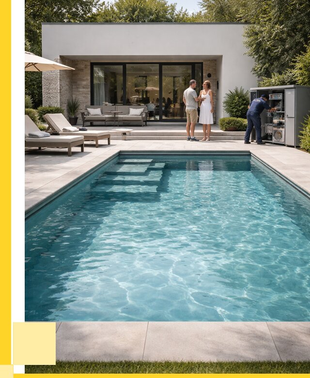 Бассейн в доме в Апшеронске под ключ от 1229760 р. | ЭриданПшр