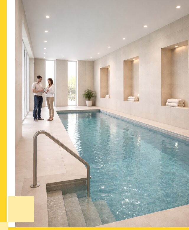 Бассейны в помещении под ключ в Апшеронске от 1537200 р. | ЭриданПшр