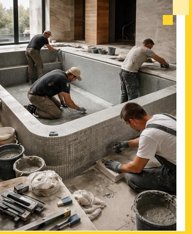 Строительство и установка СПА бассейнов под ключ в Апшеронске