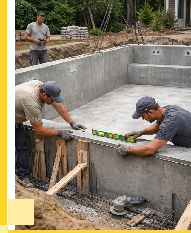 Монтаж чаши бассейна в Апшеронске под ключ от 256200 р., ЭриданПшр