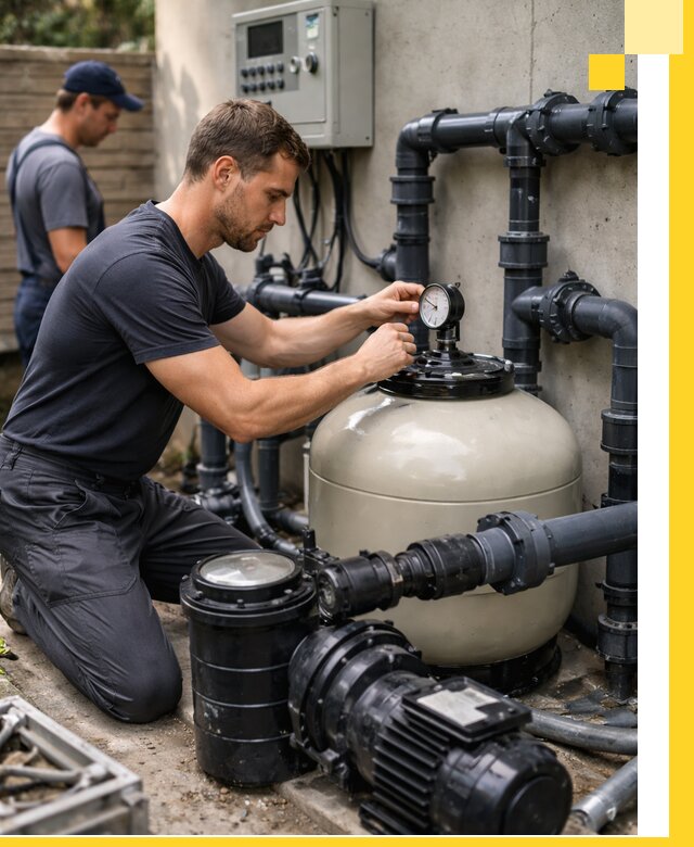 Поставка и монтаж фильтровального оборудования для бассейнов в Апшеронске