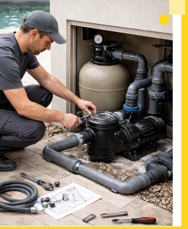 Поставка, монтаж и сервис насосов для бассейнов в Апшеронске