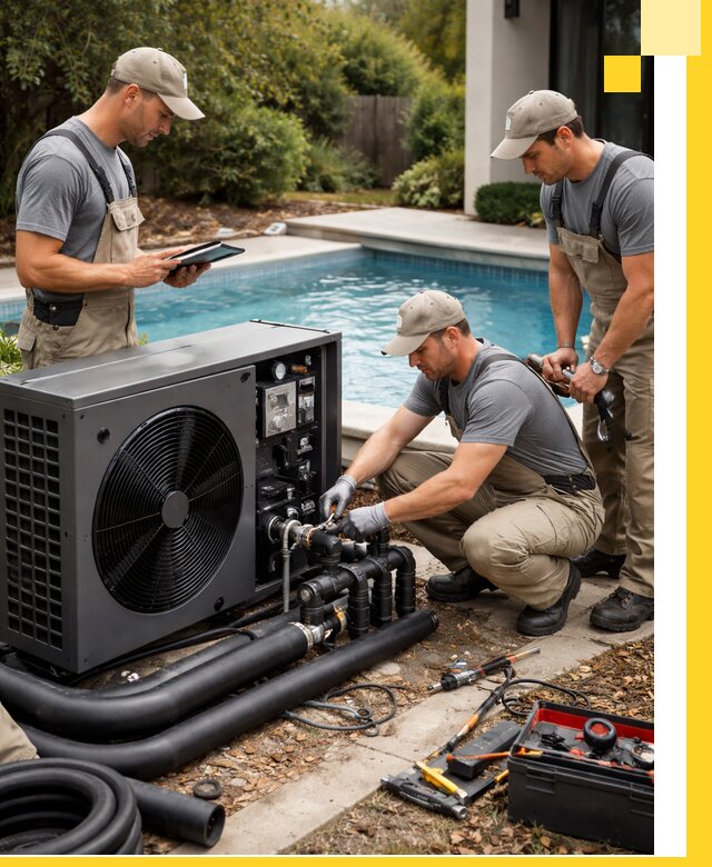 Проектирование и установка тепловых насосов для бассейнов в Апшеронске