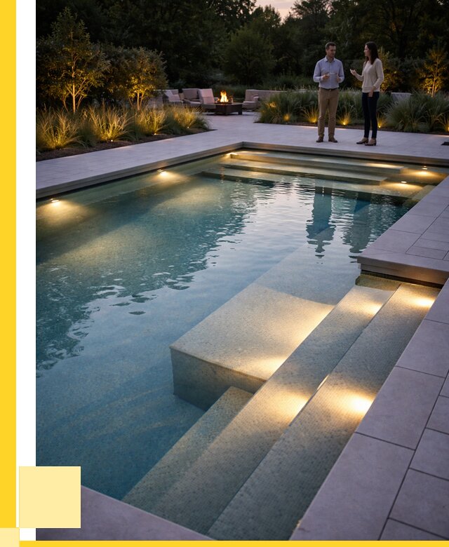 Освещение бассейнов в Апшеронске под ключ от 25620 р. | ЭриданПшр