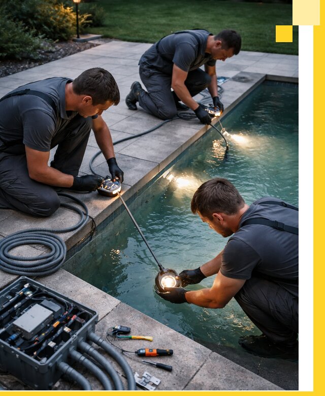 Профессиональное освещение бассейнов в Апшеронске: дизайн и монтаж