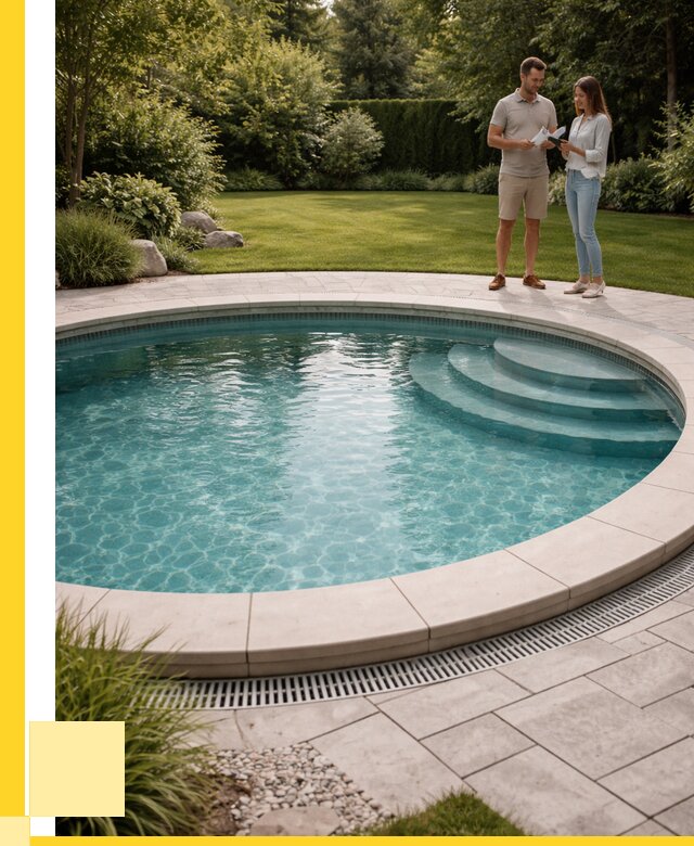 Круглые каркасные бассейны купить в Апшеронске от 256200 р. | ЭриданПшр