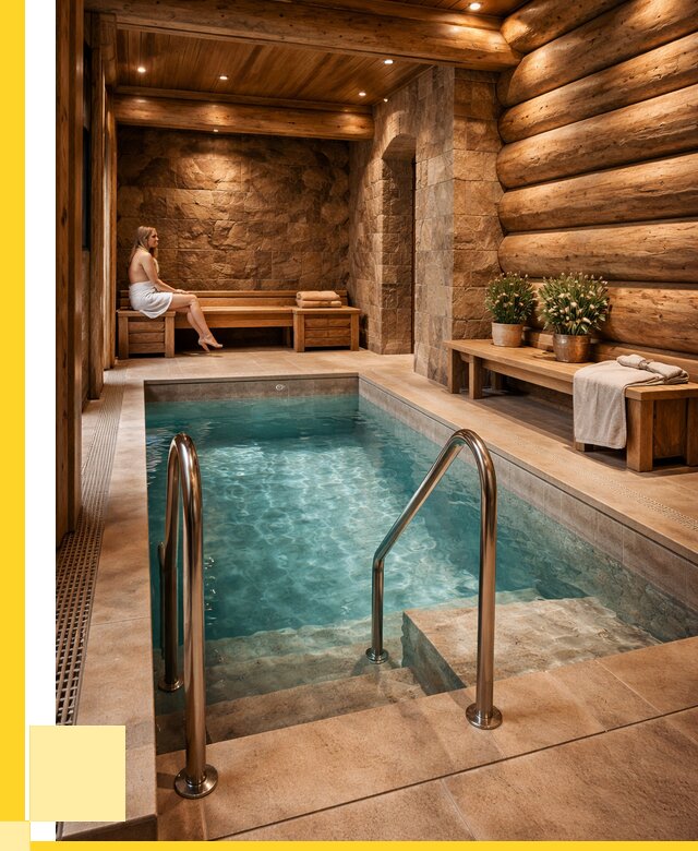 Аренда бани с бассейном в Апшеронске от 1537200 р. | ЭриданПшр