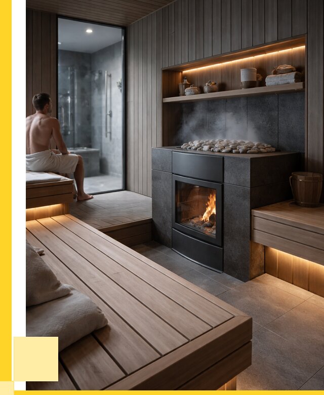 Проект сауны в частном доме в Апшеронске от 35868 р. | ЭриданПшр