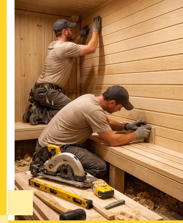 Обшивка саун вагонкой в Апшеронске от 2562 р. | ЭриданПшр