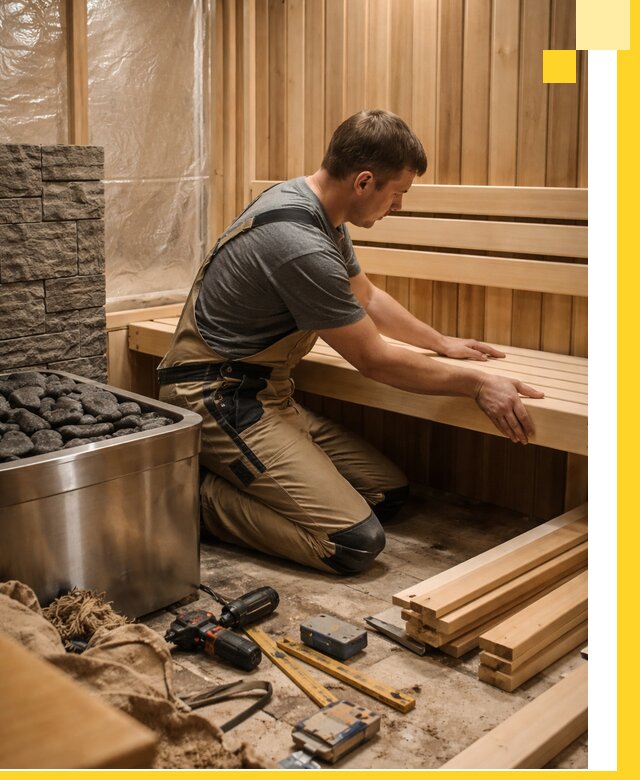 Сауны для дома под ключ с проектированием и монтажом в Апшеронске