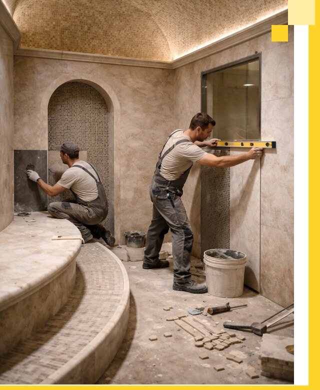 Проектирование и строительство саун с хамамом под ключ в Апшеронске