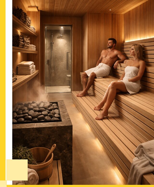 Интерьеры саун под ключ в Апшеронске от 184464 р. | ЭриданПшр