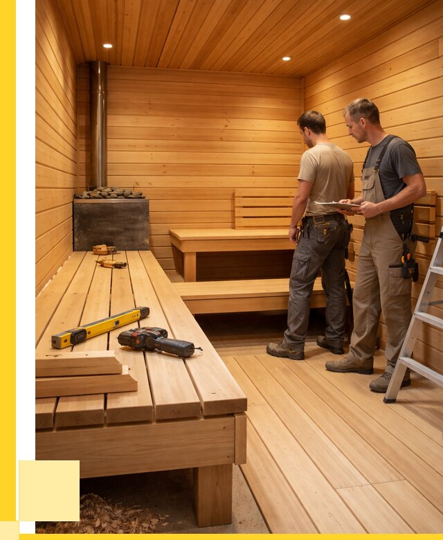 Отделка бань и саун в Апшеронске по цене от 4612 р. | ЭриданПшр