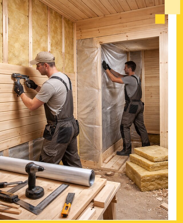 Бани под ключ в Апшеронске с проектом и полным монтажом