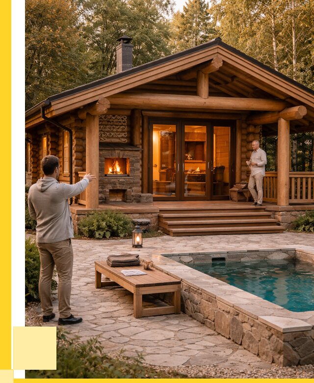 Проекты бань и хамам в Апшеронске от 25620 р. | ЭриданПшр