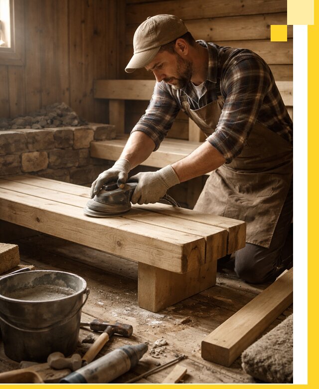 Ремонт бань под ключ в Апшеронске с гарантией качества и сроков